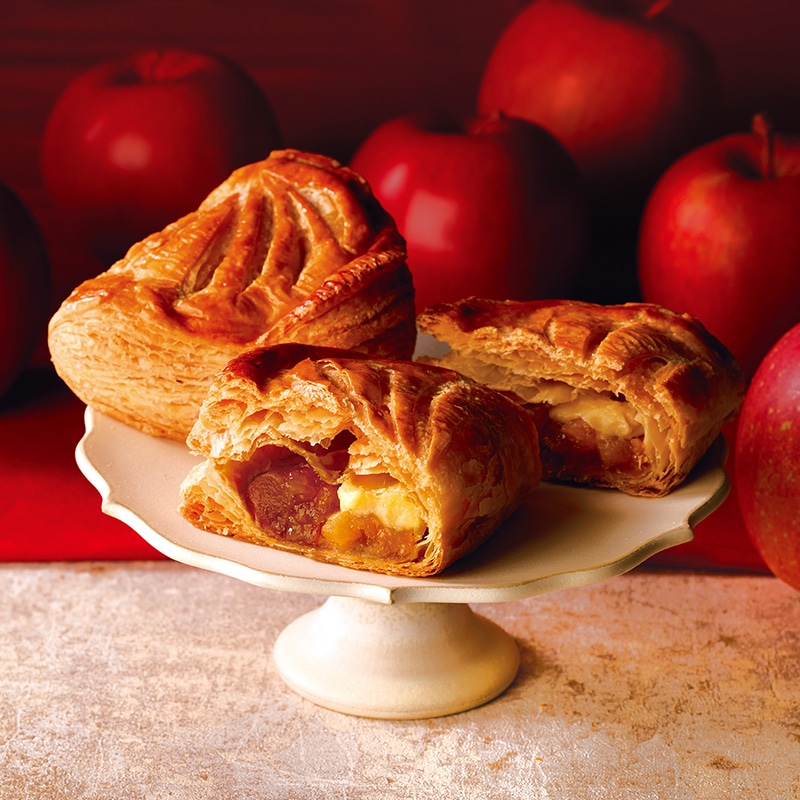 濃厚キャラメルアップルパイ